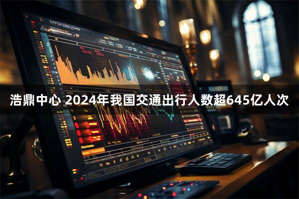 浩鼎中心 2024年我国交通出行人数超645亿人次