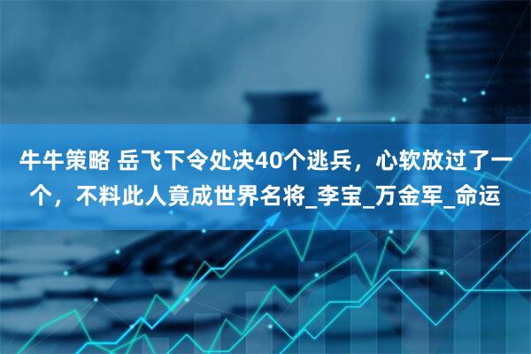 牛牛策略 岳飞下令处决40个逃兵，心软放过了一个，不料此人竟成世界名将_李宝_万金军_命运